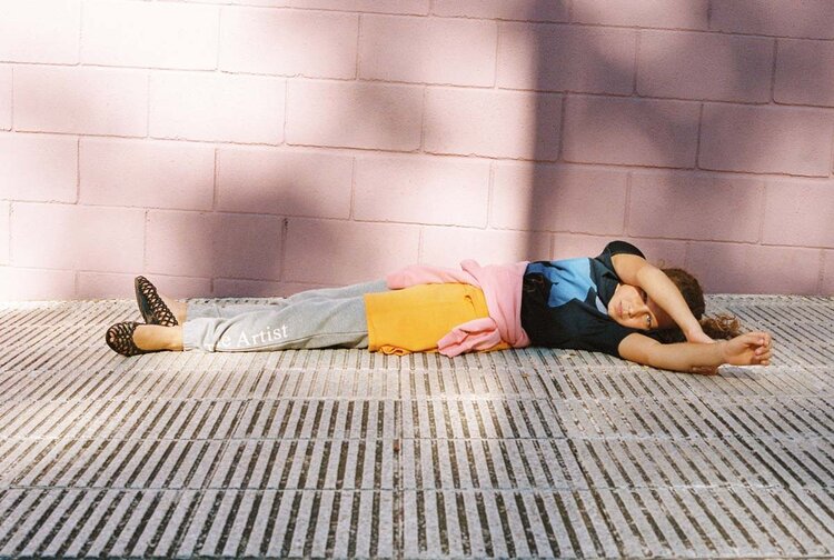 True Artist Sweatpants no05 Melange Gray