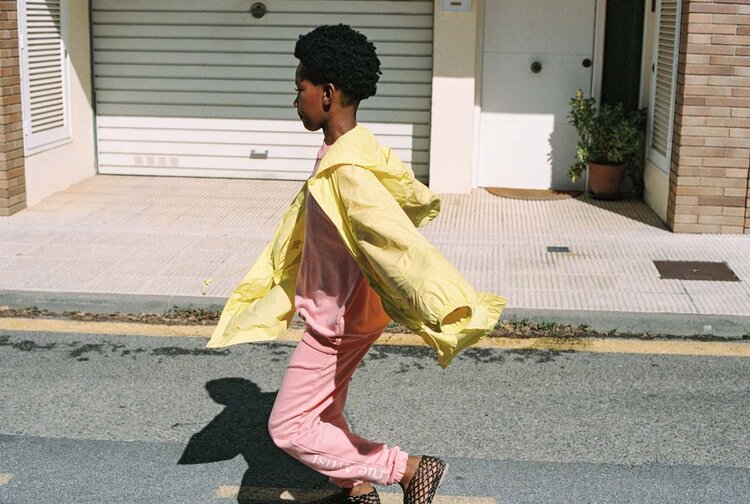 True Artist Sweatpants no05 Pink Peach