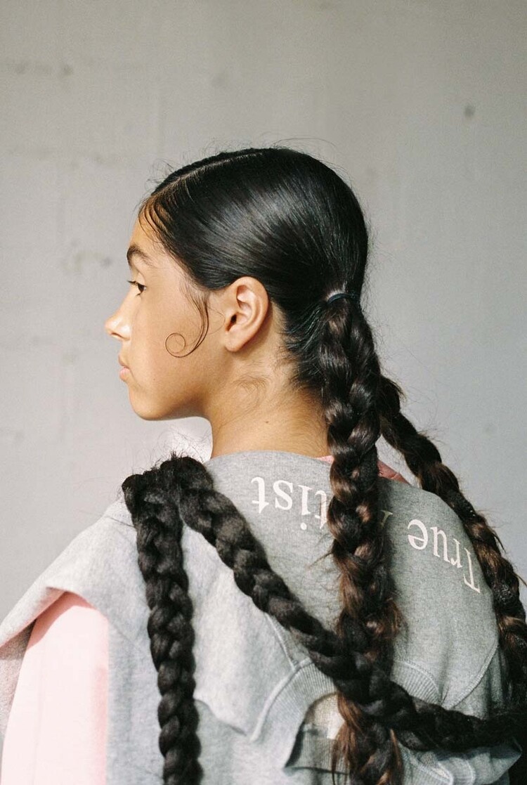 True Artist Sweatshirt no01 Melange Gray