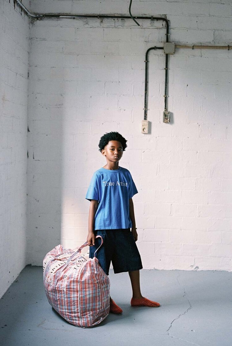 True Artist Tshirt no01 Iris Blue