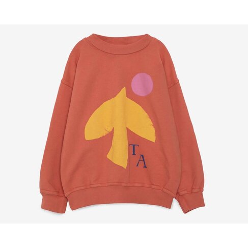 True Artist Sweatshirt no07 Spicy Red Yellow Bird