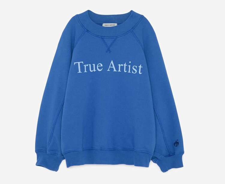 True Artist Sweatshirt no01 Sapphire Blue