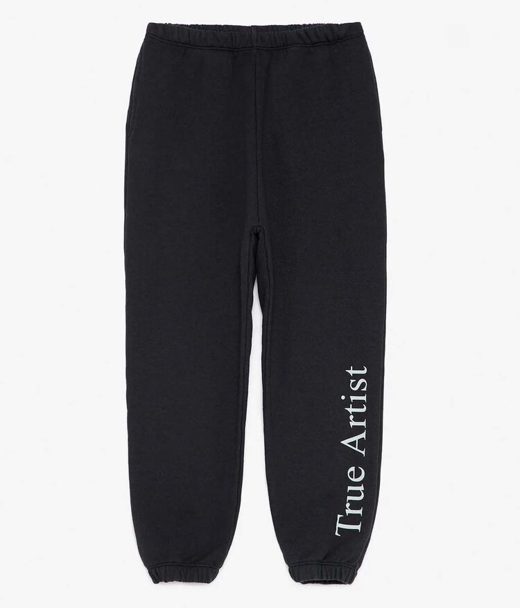 True Artist Sweatpants no05 Peat Black