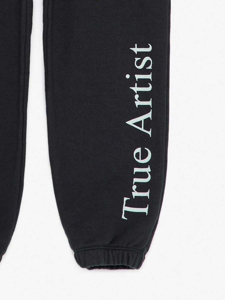 True Artist Sweatpants no05 Peat Black