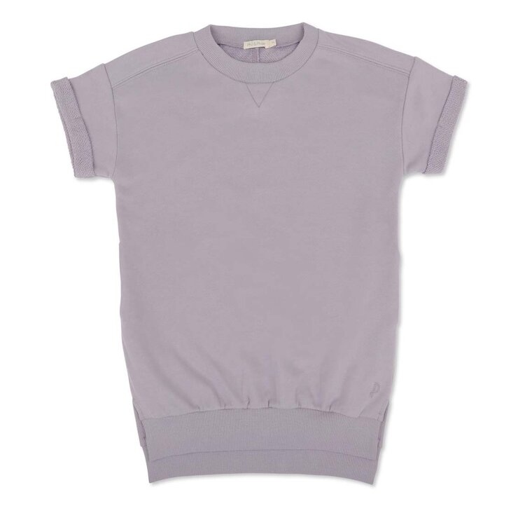 Phil & Phae Chunky sweater dress s/s - fresh lavender