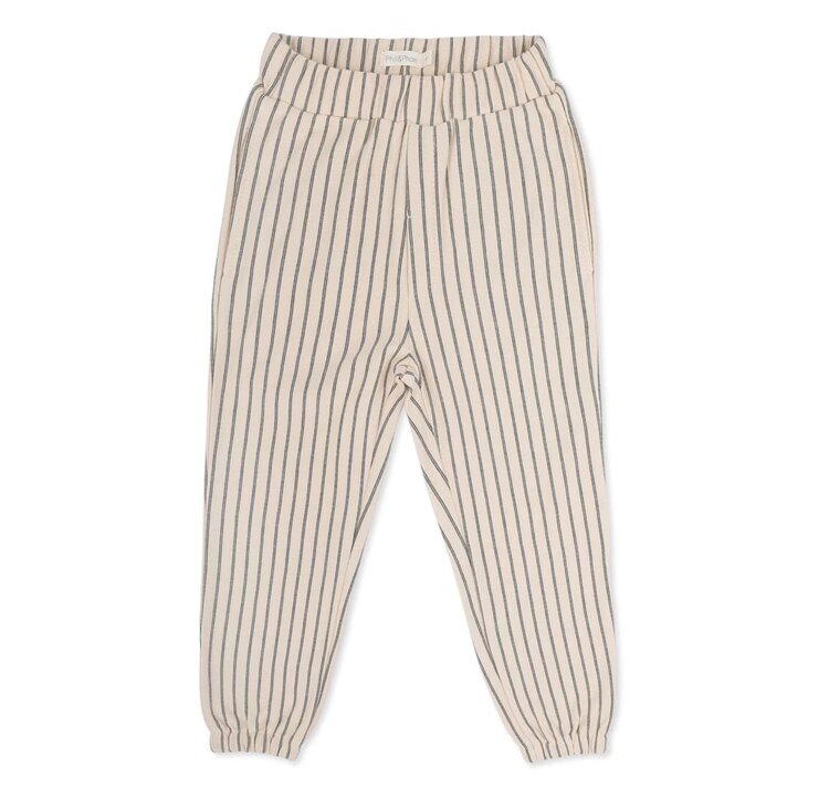 Phil & Phae Joggers stripes - marshmallow stripes