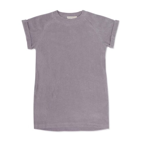 Phil & Phae Frotte tee dress - grey lavender