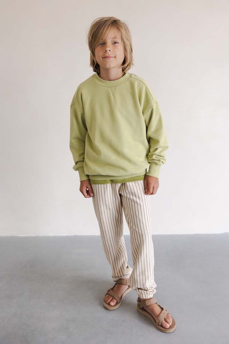 Phil & Phae Joggers stripes - marshmallow stripes