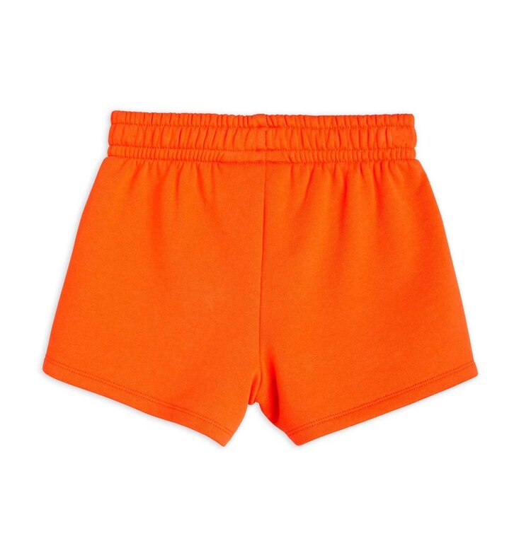 Mini Rodini Note emb sweatshorts - Red