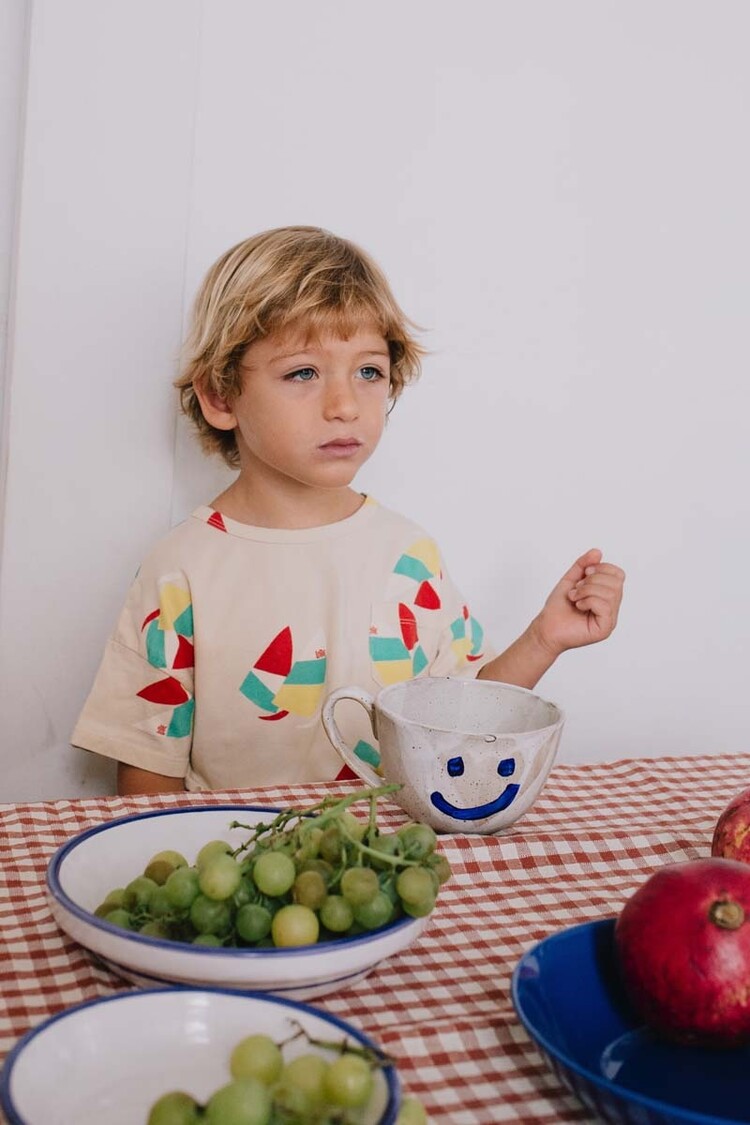 Lotiekids Tshirt Windsurf - Vanille