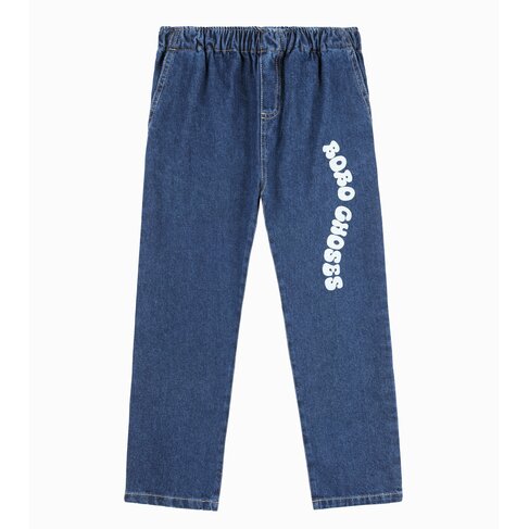 Bobo Choses Wavy Bobo Choses denim pants - Blue