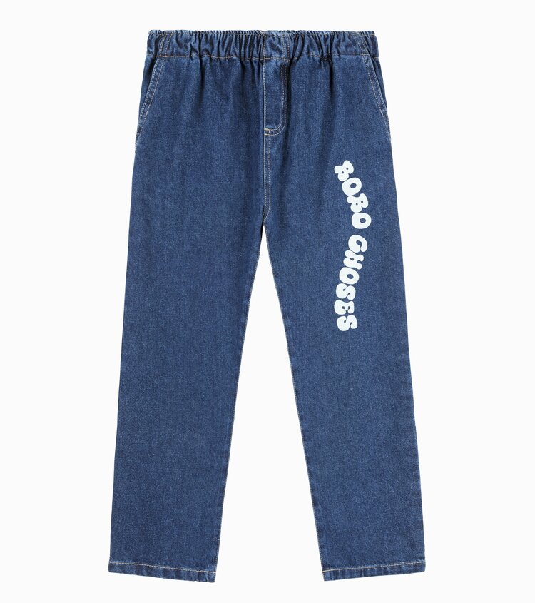 Bobo Choses Wavy Bobo Choses denim pants - Blue