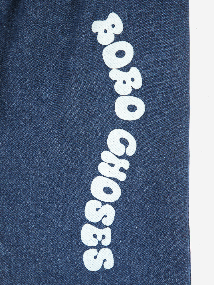 Bobo Choses Wavy Bobo Choses denim pants - Blue