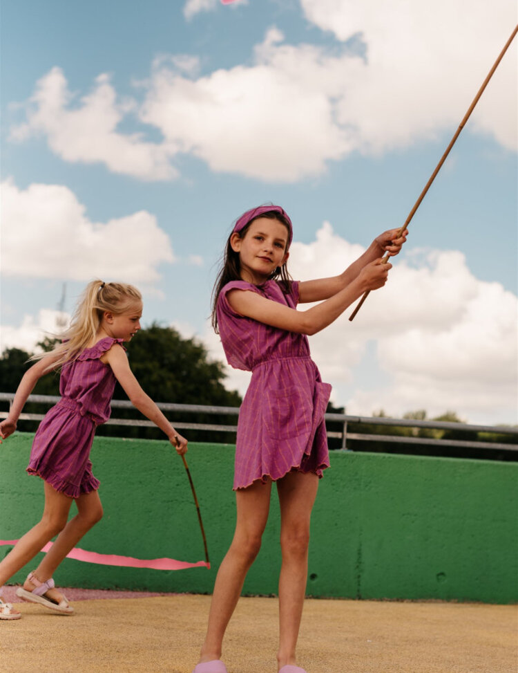 Jenest Eden Playsuit - Violet Purple