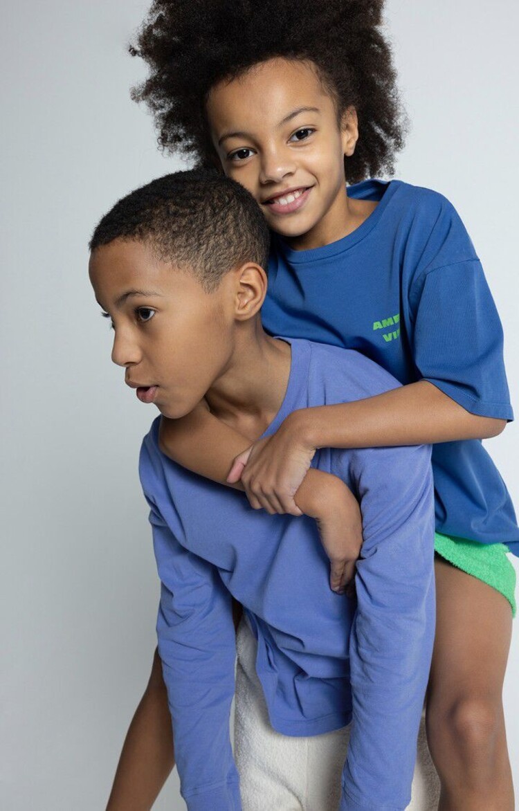 American Vintage GAMIPY Longsleeve  - Azurite Vintage