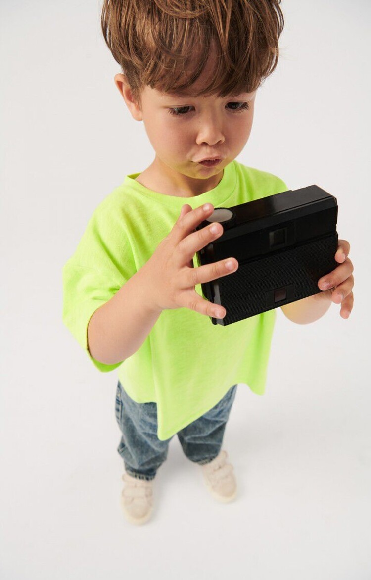 American Vintage SONOMA T-shirt - Yellow Fluo