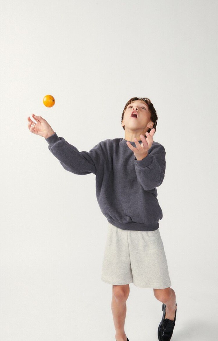 American Vintage DOVEN Sweater - Carbone Surteint