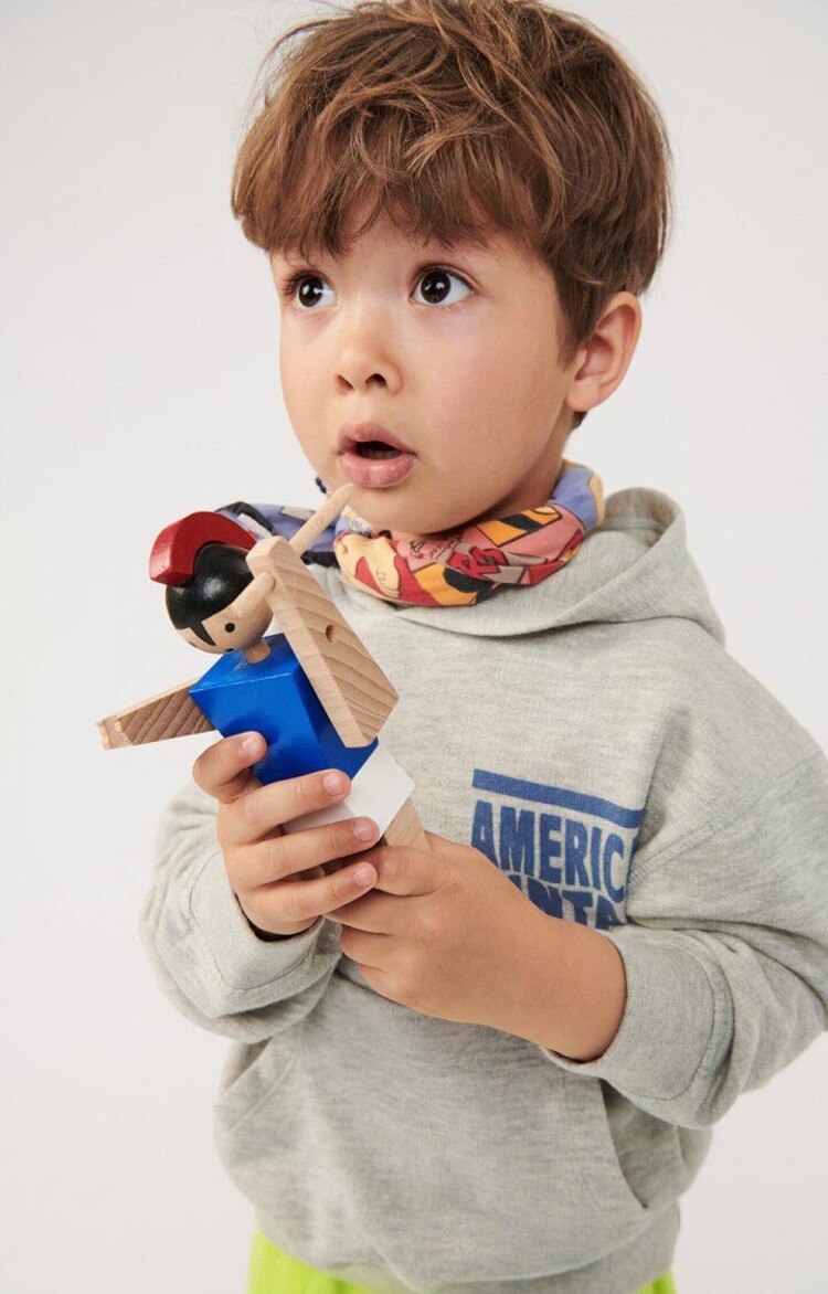 American Vintage ZOFBAY Sweats - Gris Chine