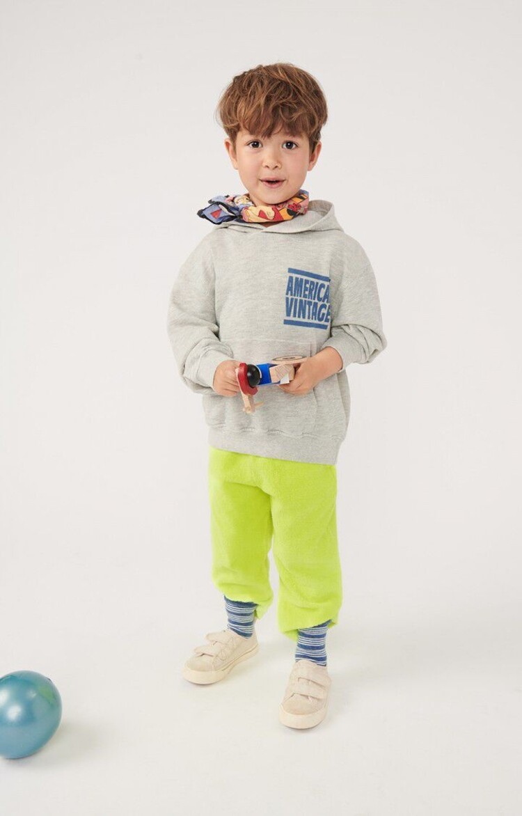 American Vintage ZOFBAY Sweats - Gris Chine