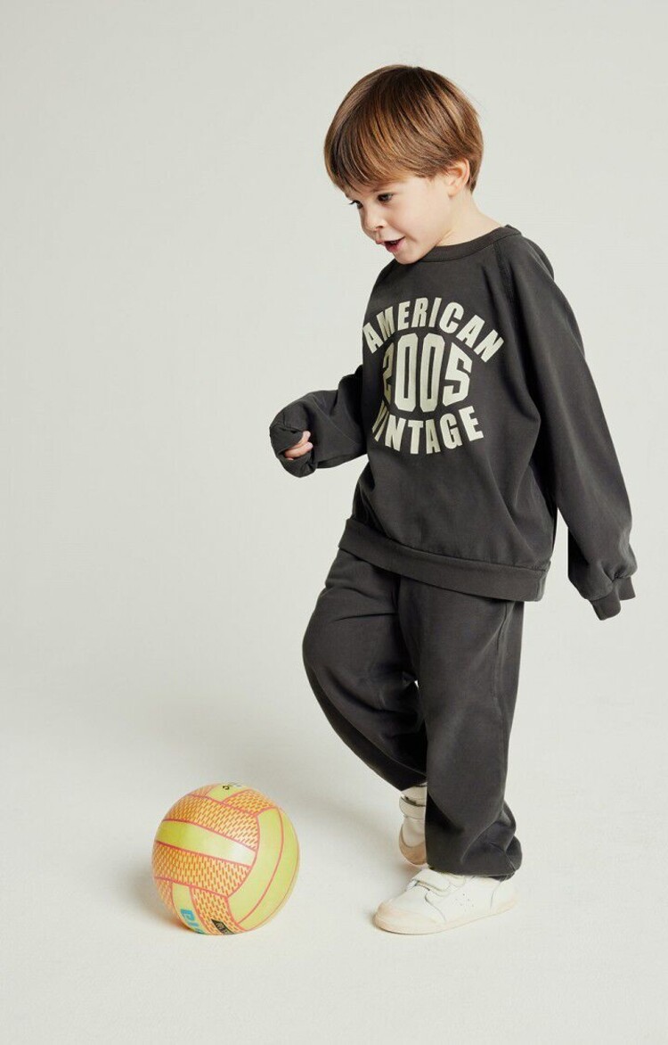 American Vintage Fazy Jogging - Acier Vintage