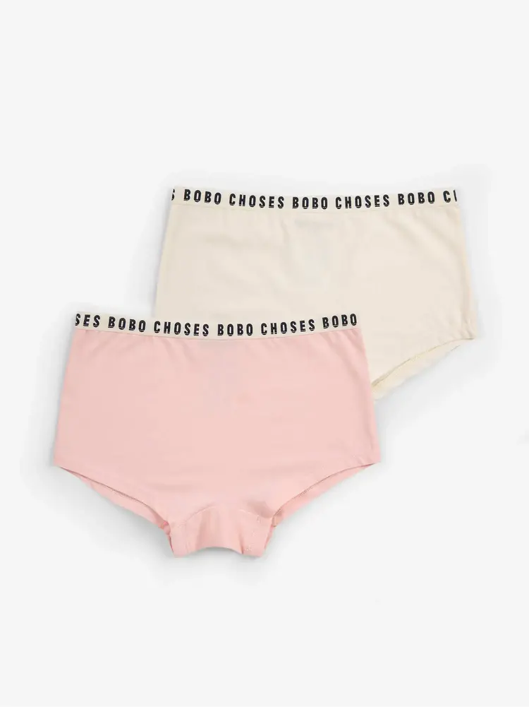 Bobo Choses Bobo Choses panties set Off-white/Pink