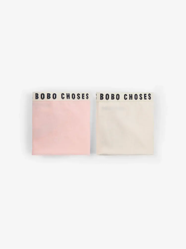 Bobo Choses Bobo Choses panties set Off-white/Pink