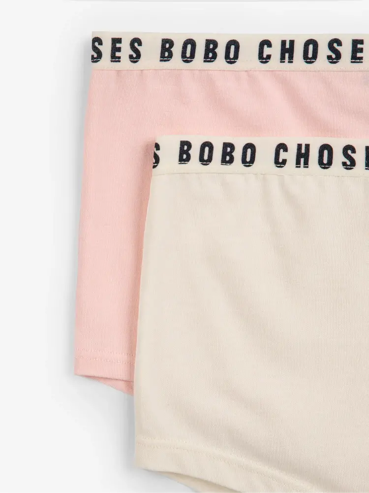 Bobo Choses Bobo Choses panties set Off-white/Pink