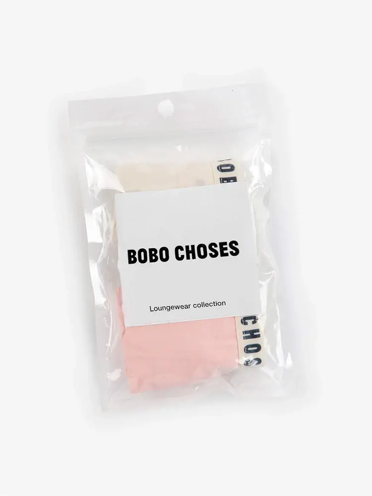 Bobo Choses Bobo Choses panties set Off-white/Pink
