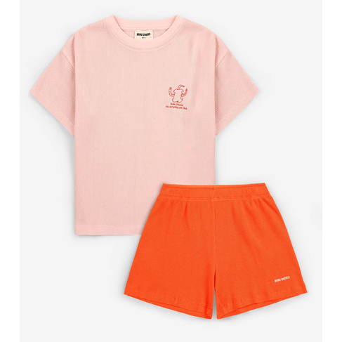 Bobo Choses Happy Worm loungewear set