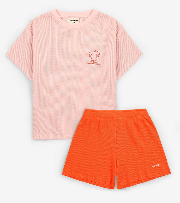 Bobo Choses Happy Worm loungewear set