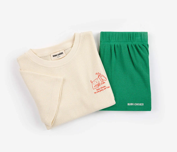 Bobo Choses Lazy Dog loungewear set