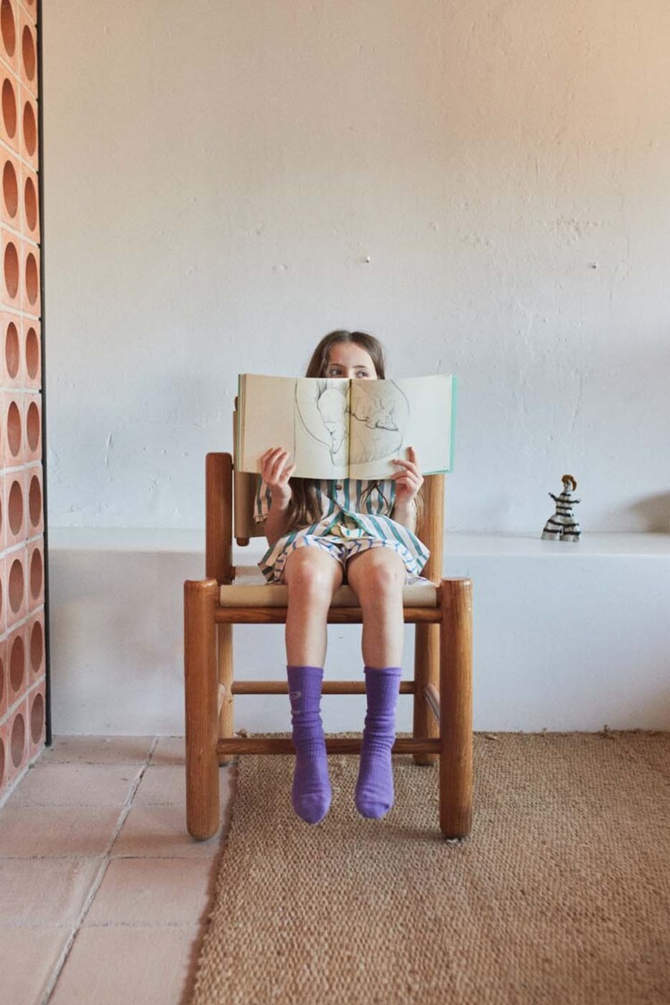 Bobo Choses Lady Dog & Reading Crocodile long socks pack