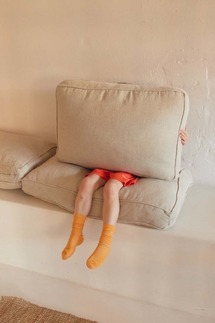 Bobo Choses Happy Worm & Lazy Dog long socks pack