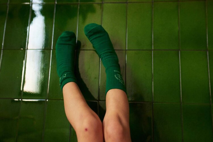 Bobo Choses Lady Dog & Reading Crocodile long socks pack