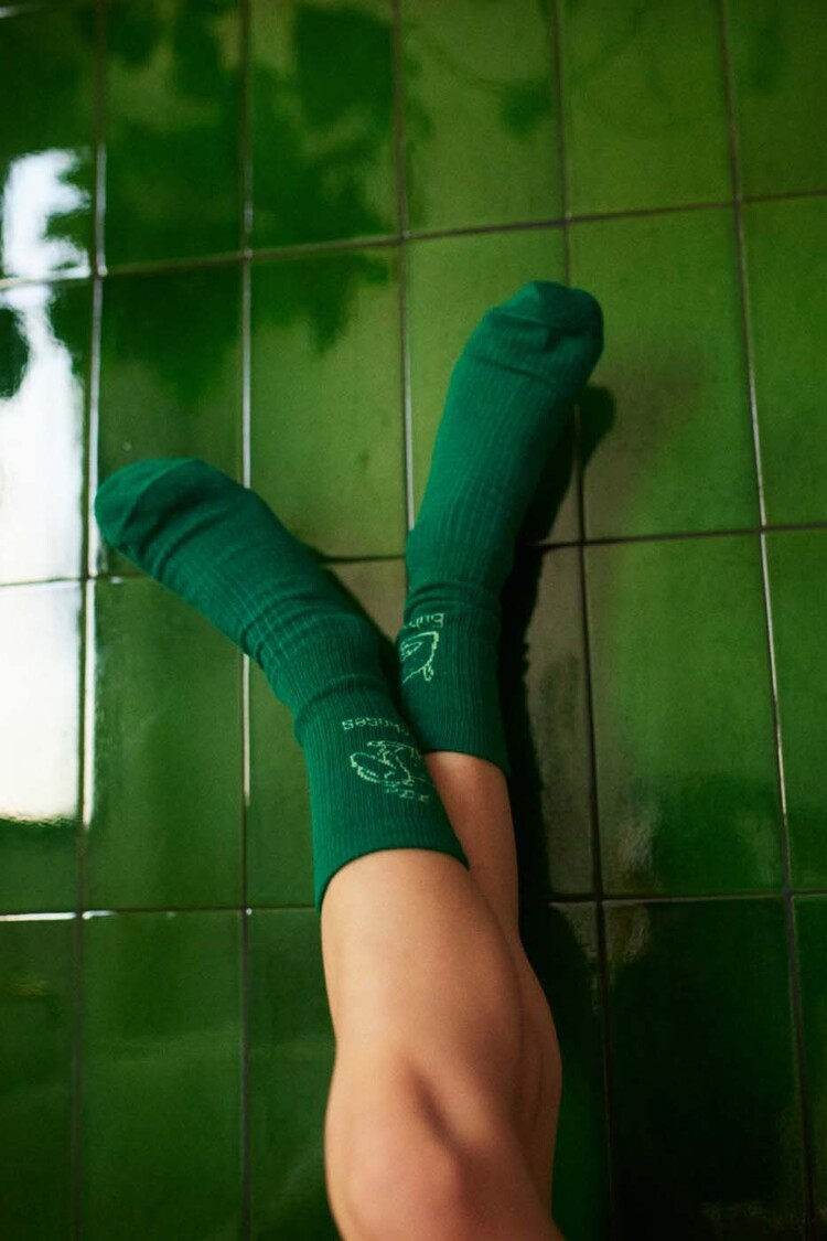 Bobo Choses Lady Dog & Reading Crocodile long socks pack