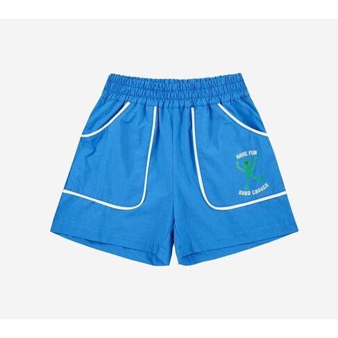 Bobo Choses Mr. Have Fun woven Bermuda shorts