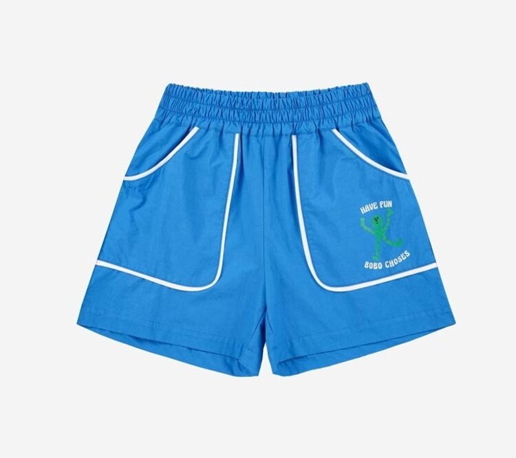 Bobo Choses Mr. Have Fun woven bermuda shorts