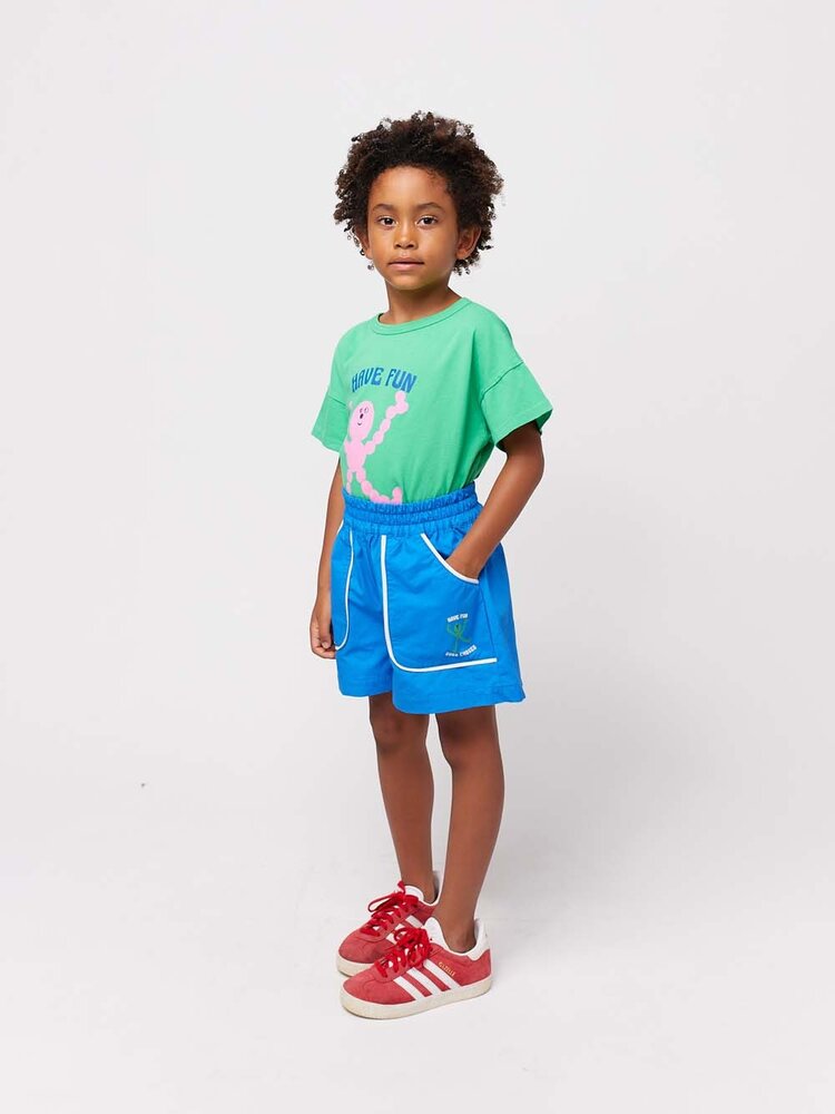 Bobo Choses Mr. Have Fun woven bermuda shorts