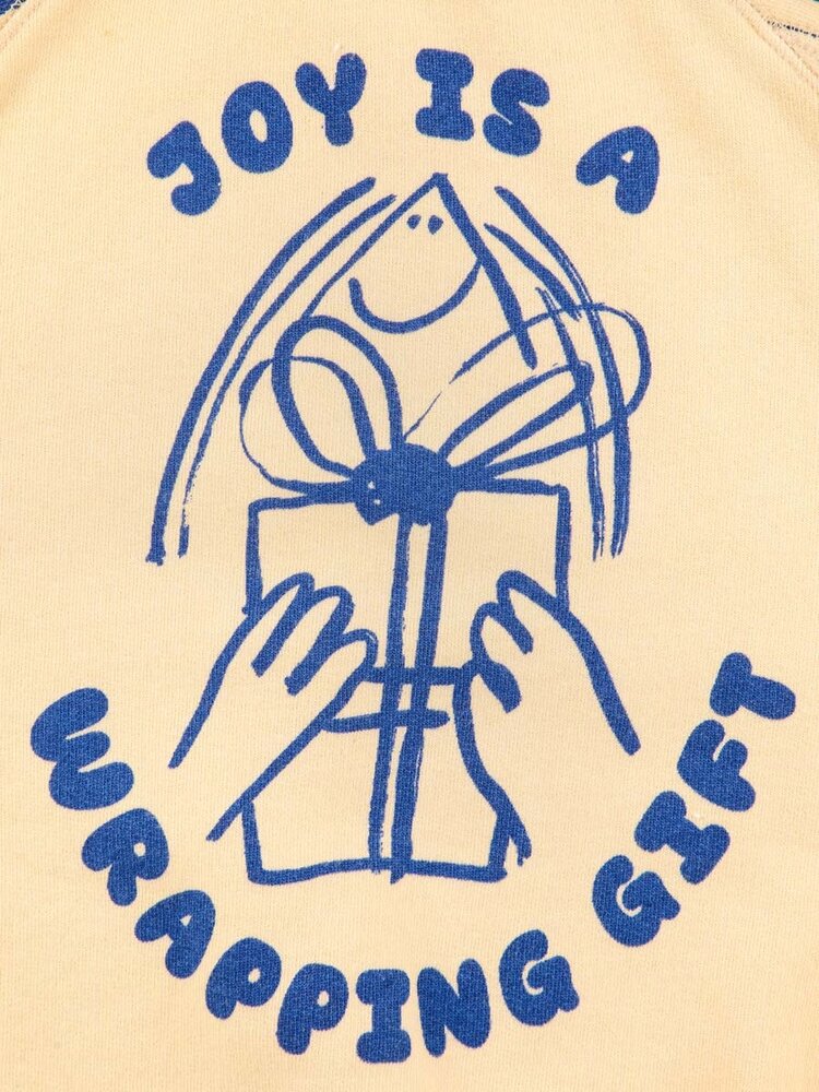 Bobo Choses Joy Is A Wrapping Gift sweatshirt