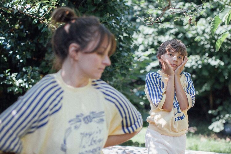 Bobo Choses Joy Is A Wrapping Gift sweatshirt