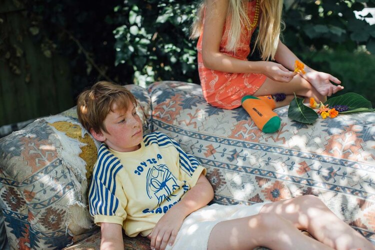 Bobo Choses Joy Is A Wrapping Gift sweatshirt