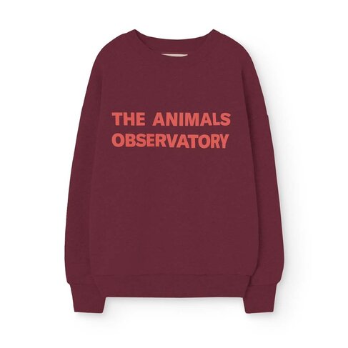 The Animal Observatory Leo Sweatshirt - Browned Garnet