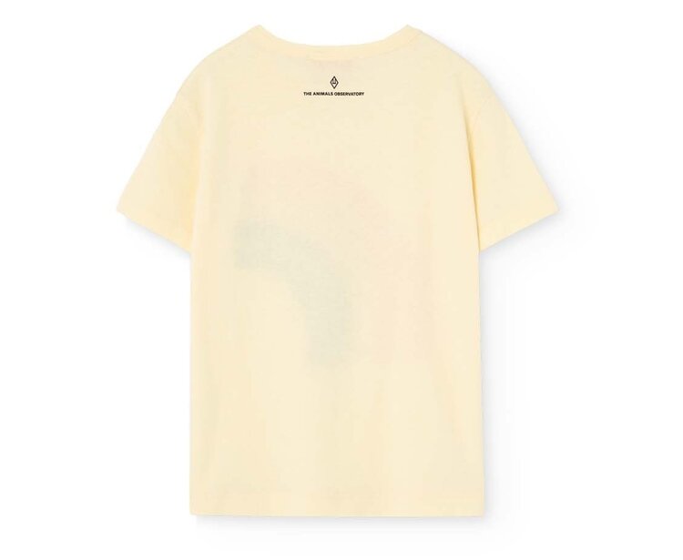 The Animal Observatory Rooster T-shirt - Flan Yellow