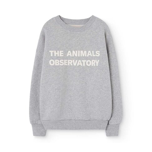 The Animal Observatory Leo Sweatshirt - Medium Grey
