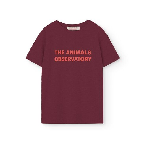 The Animal Observatory Orion T-shirt - Browned Garnet