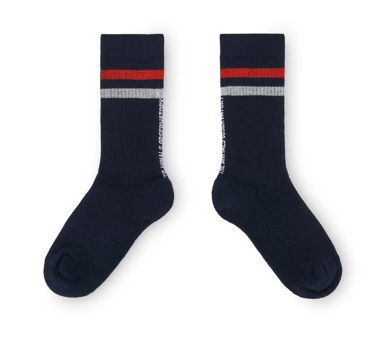 The Animal Observatory Skunk Socks - Navy