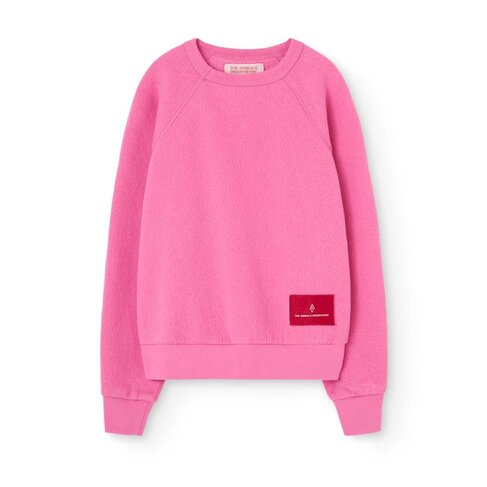 The Animal Observatory Shark Sweatshirt - Bright Pink