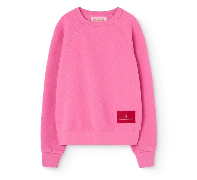 The Animal Observatory Shark Sweatshirt - Bright Pink