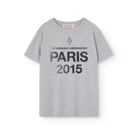 The Animal Observatory Rooster T-shirt - Gray The Animals