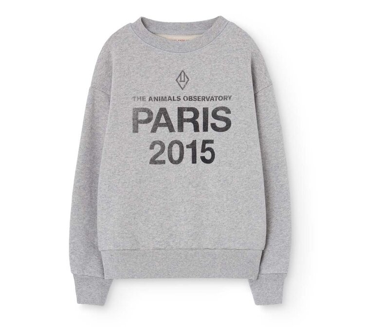The Animal Observatory Bear Sweatshirt - Grey The Animals